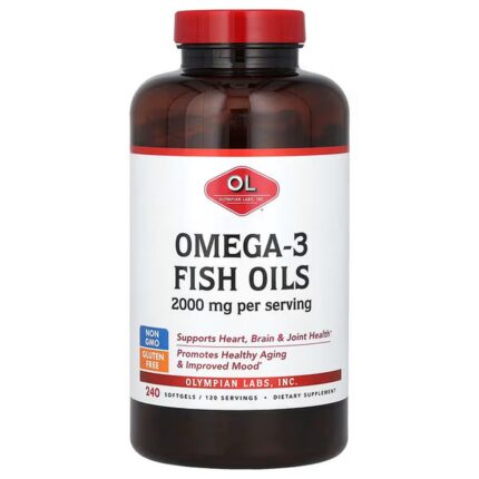 Olympian Labs Omega-3 Fish Oil 2000 mg, 240 Softgels