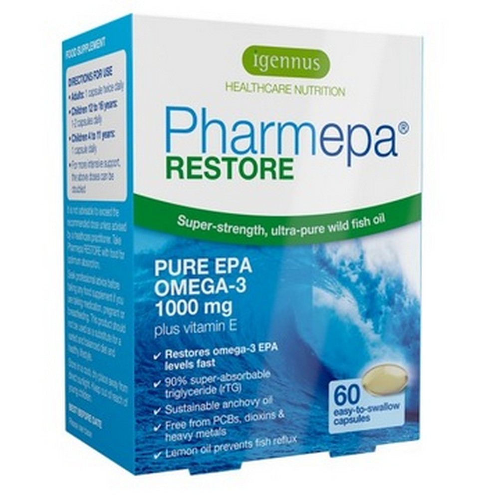 omega 3 acid pharmepa restore 60 capsules Igennus Pharmepa Restore Omega-3, 60 Capsules