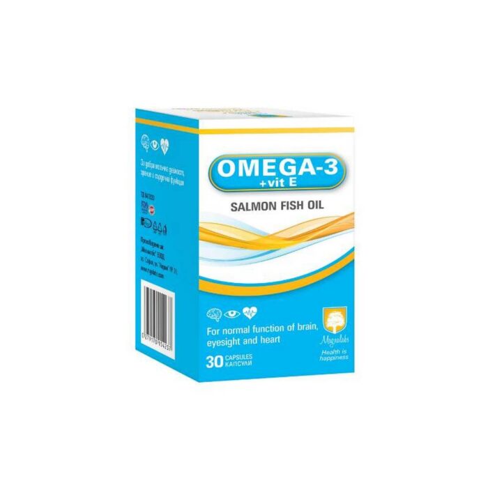 Omega 3 + Vitamin E 30 capsules