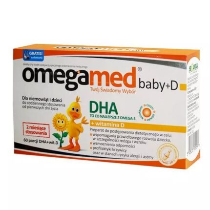 Omegamed Baby DHA + Vitamin D 60 Caps