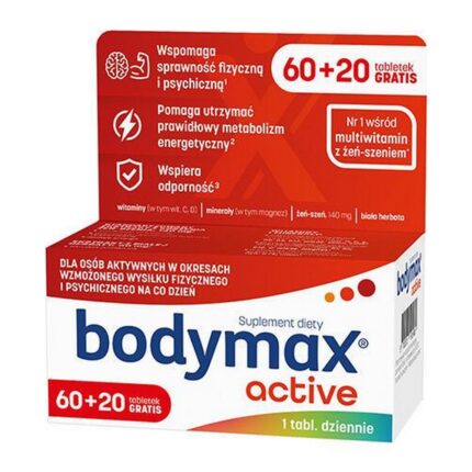 Orkla Bodymax Active 60 + 20 tablets