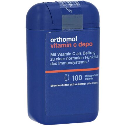 Orthomol, Vitamin C Depot 100 pcs