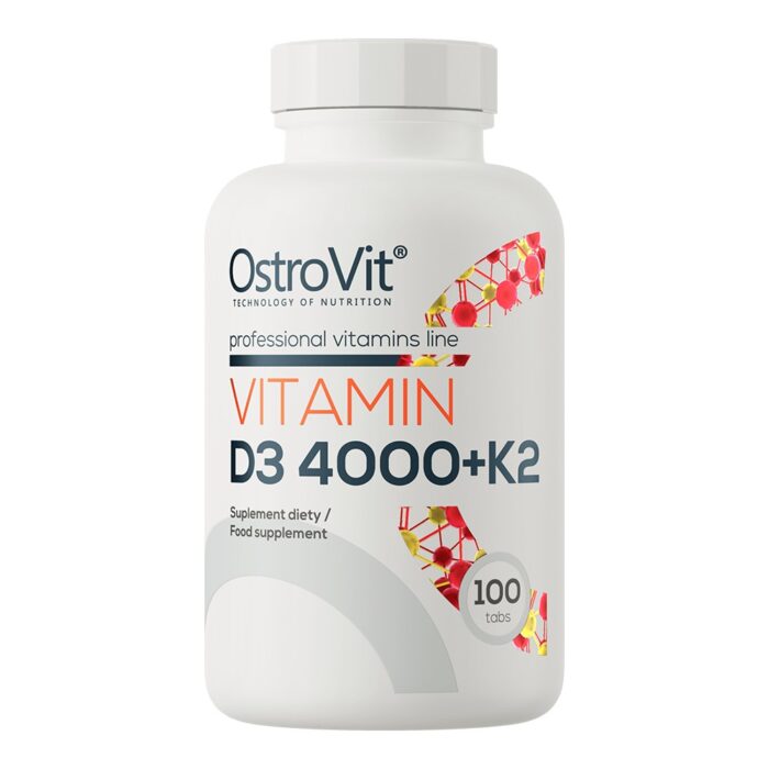 OstroVit, Vitamin D3 4000 IU + K2, Dietary Supplement