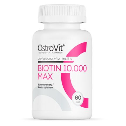OstroVit Biotin 10,000 MAX 60 pcs