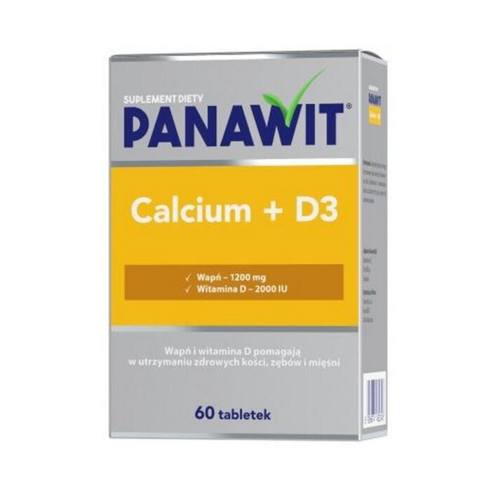 Panawit Calcium + D3 2000 IU 60 tablets