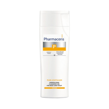Pharmaceris P PURI-ICHTILIUM Gel for washing the body and scalp regulating the exfoliation process 250 ml