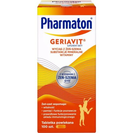 Pharmaton Geriavit Multivitamins 100 Tablets