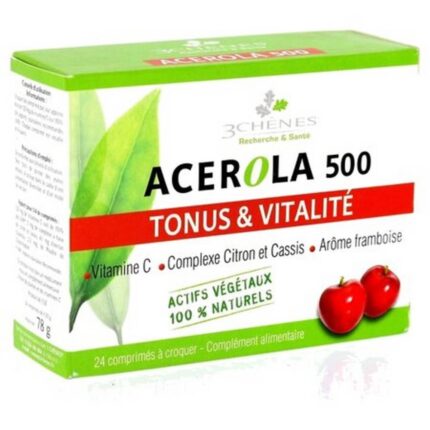Phyto Acerola 500 Tone and Vitality Tablets 24 pcs
