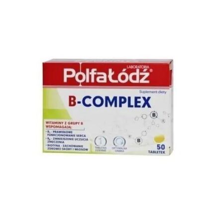 Polfa-Lodz Vitamin B-Complex 50 Tablets