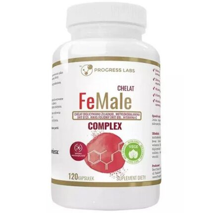 Progress Labs FeMale Iron Chelate Complex 120 Caps