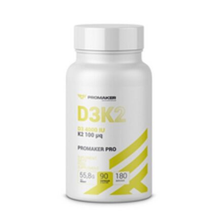 Promaker Vitamin D3 + K2 90 capsules