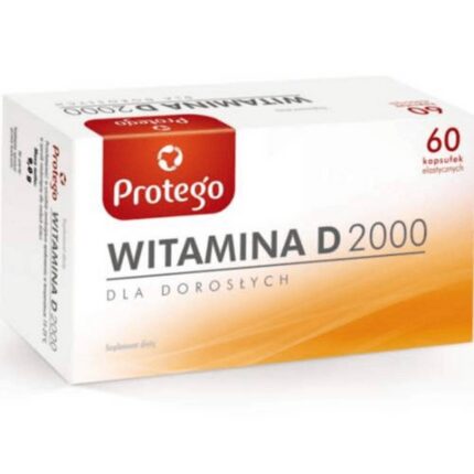 Protego Vitamin D 2000 IU, 60 Capsules