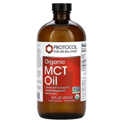 Protocol for Life Balance Organic MCT Oil, 473 ml (16 fl oz)