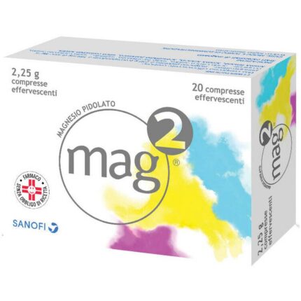 Sanofi Mag 2 Effervescent 20 Tablets 2.25g