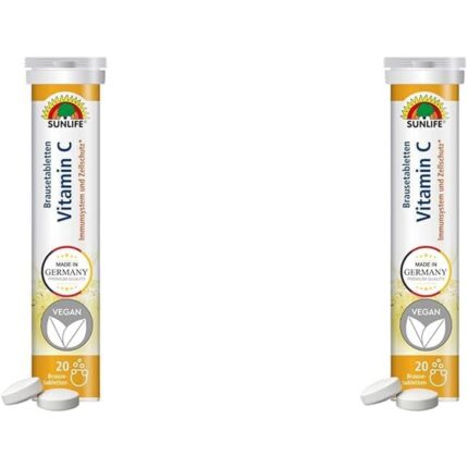 Sunlife Vitamin C Effervescent Tablets 20 pcs