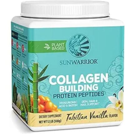 Sunwarrior Collagen Peptides Vanilla, 500 g