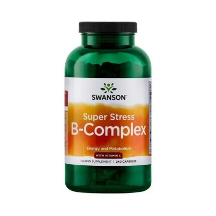 Swanson Super Stress Vitamin B Complex 240 capsules