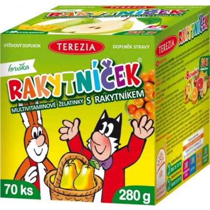 Terezia Sea Buckthorn Multivitamin Gummies Pear Flavor 70 pcs