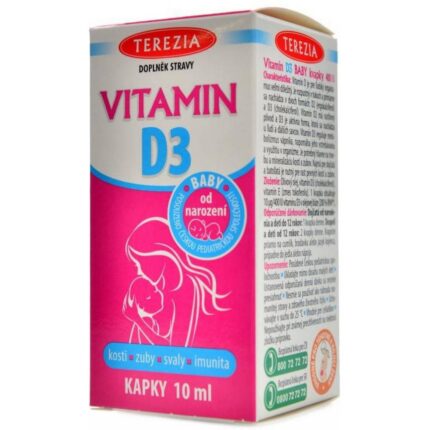 Terezia Vitamin D3 Baby 400 IU Liquid 10ml