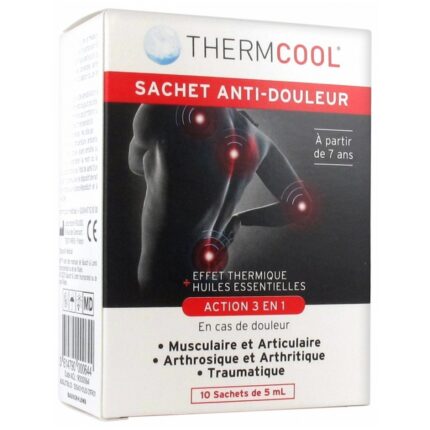 Therm-Cool Joint & Muscle Pain Relief Gel, 10 Sachets