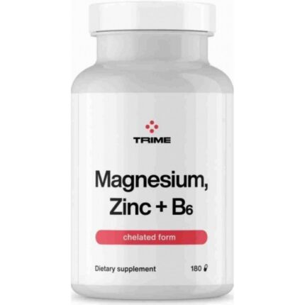 Trime Zinc Magnesium + B6 180 Capsules