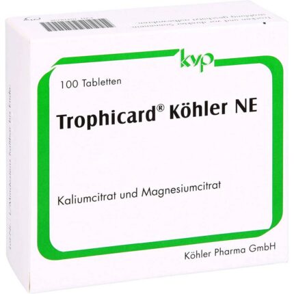 Trophicard Köhler NE tablets 100 pcs
