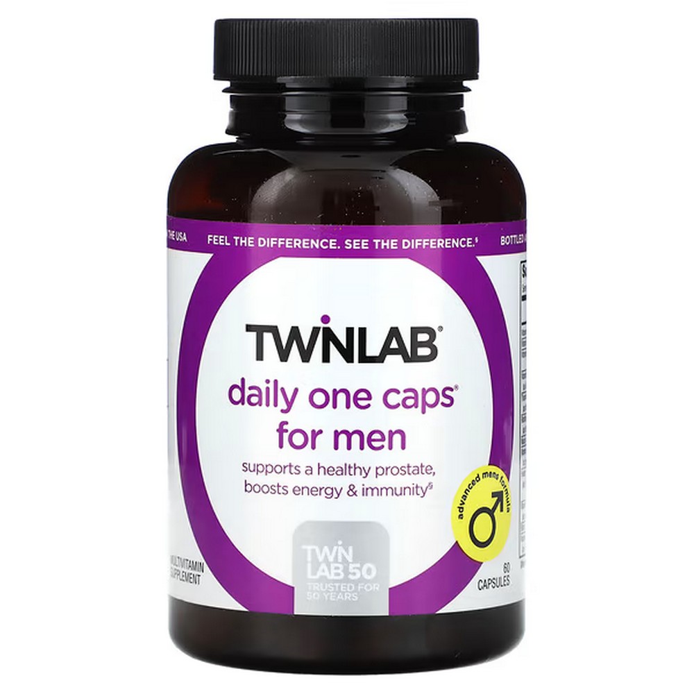 twinlab daily one caps for men 60 capsules Twinlab Daily One Caps for Men 60 Capsules