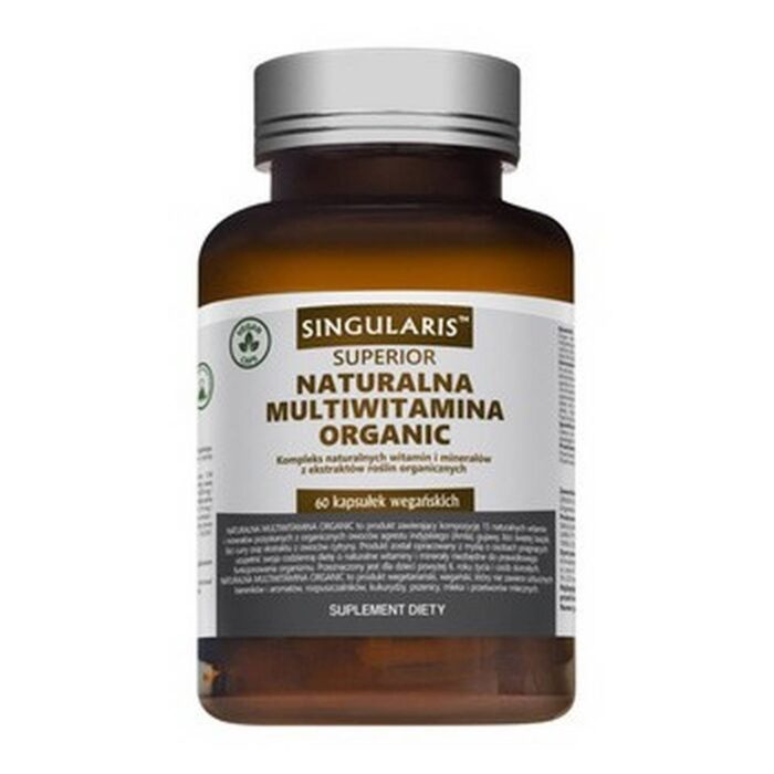 Unique Natural Organic Multivitamin capsules 60 pcs