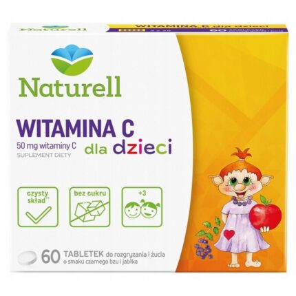 USP Zdrowie Naturell Vitamin C for Children 60 pcs