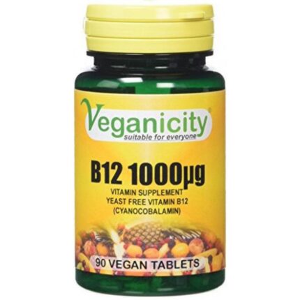 Veganicity Vitamin B12 1000mcg Tablets 90
