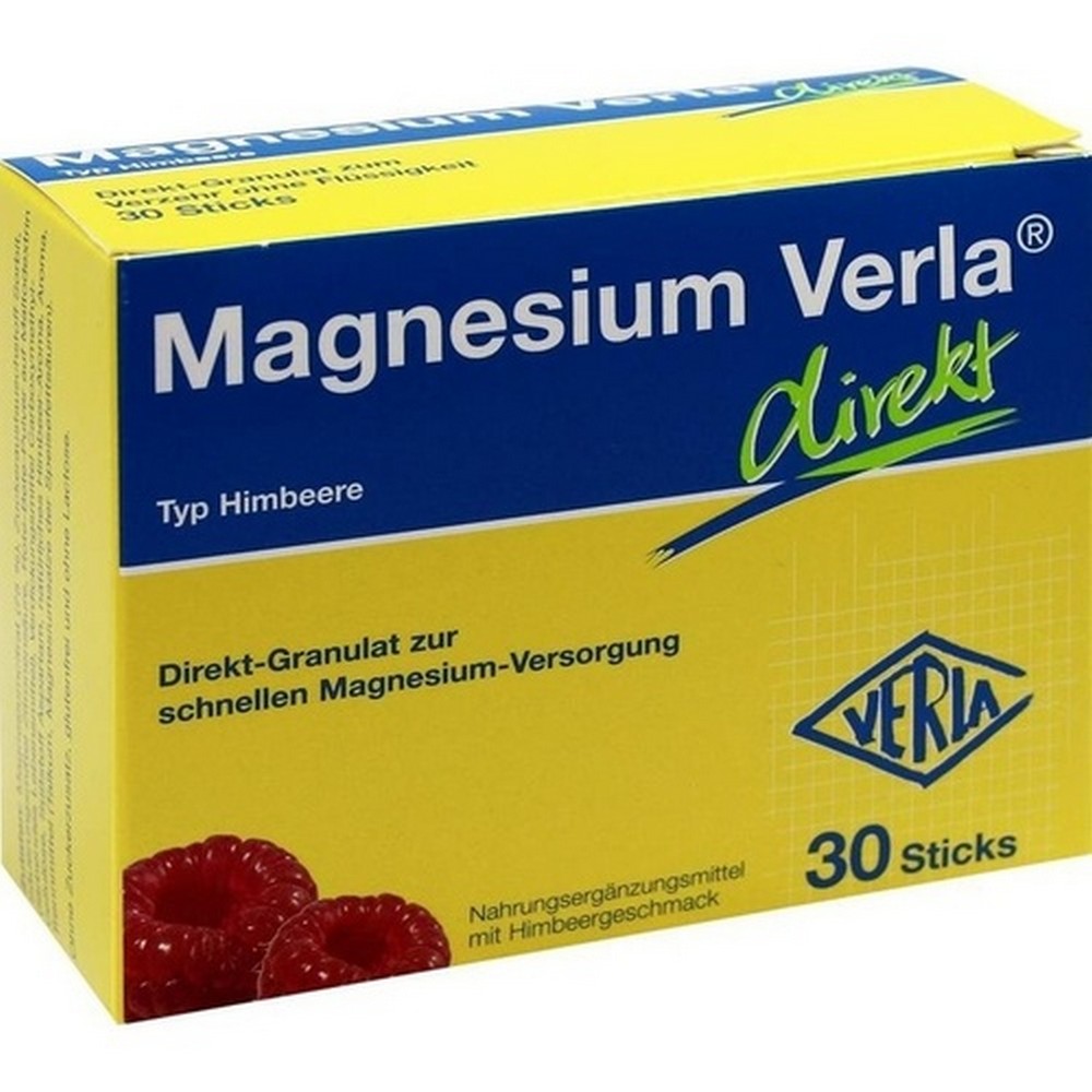 verla magnesium verla direct raspberry granules Verla Magnesium Verla Direct Raspberry Granules, 30 pcs
