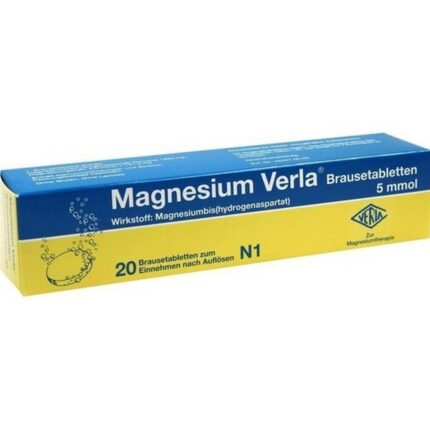 Verla Magnesium Verla Effervescent Tablets, 20 pcs