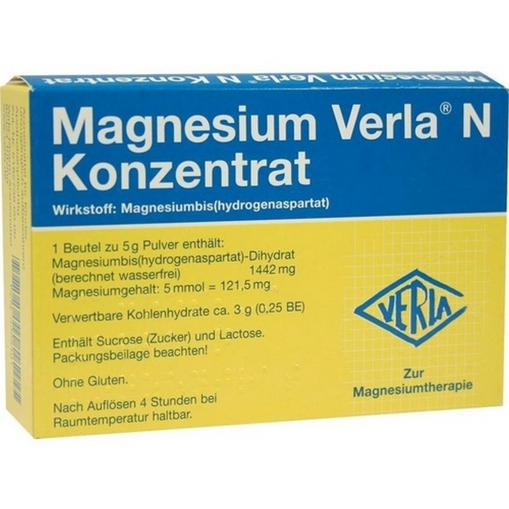verla magnesium verla n concentrate powder Verla Magnesium Verla N Concentrate Powder, 20 pcs