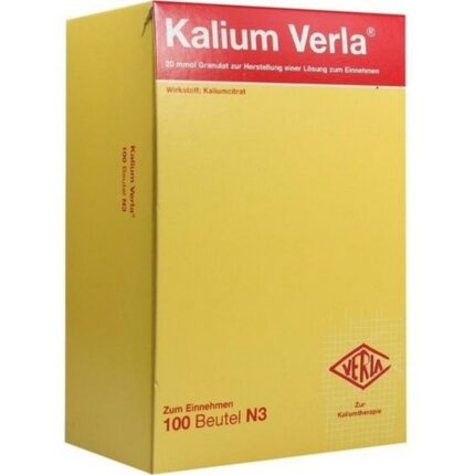 Verla Potassium Verla Granules, 100 pcs