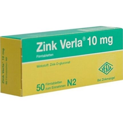 Verla Zinc Verla 10 mg Film-Coated Tablets, 50 pcs