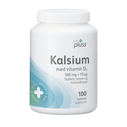 Vidi Plus Calcium with Vitamin D Tablets 100