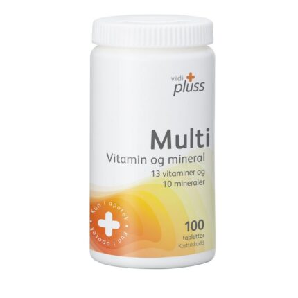 Vidi Plus Multivitamin & Mineral tablets 100 pcs
