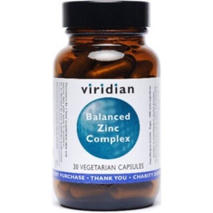 Viridian Balanced Zinc Complex Capsules 90