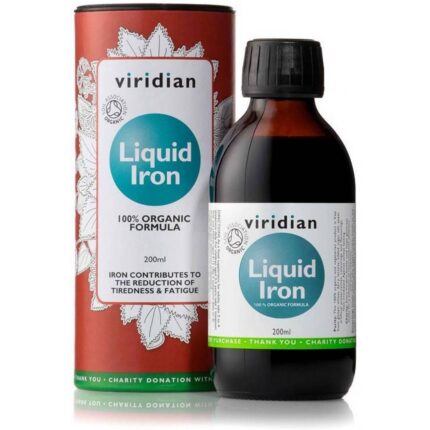 Viridian Organic Liquid Iron 200ml