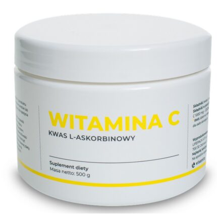 Visanto, Vitamin C Powder, 500 g, Jerzy Zieba