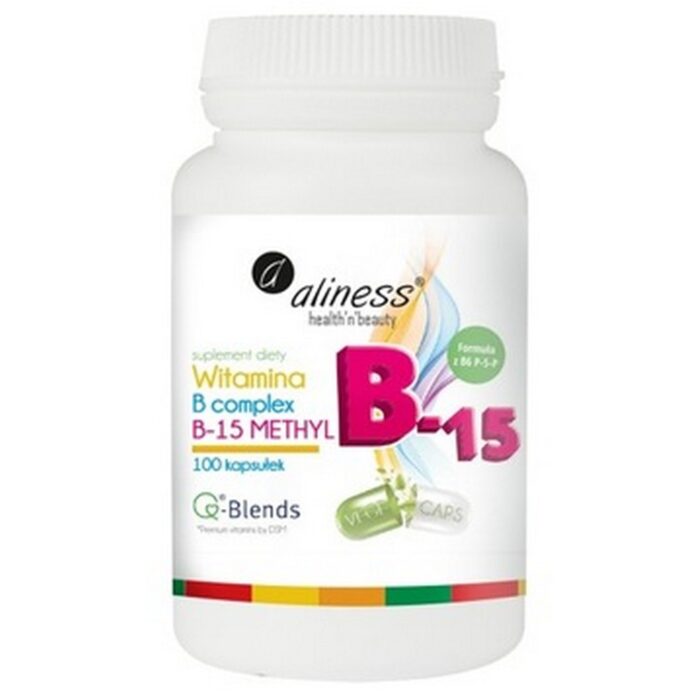 Aliness Vitamin B Complex B-15 Methyl, 100 Capsules