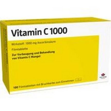 Vitamin C 1000 mg film-coated tablets 100 pcs