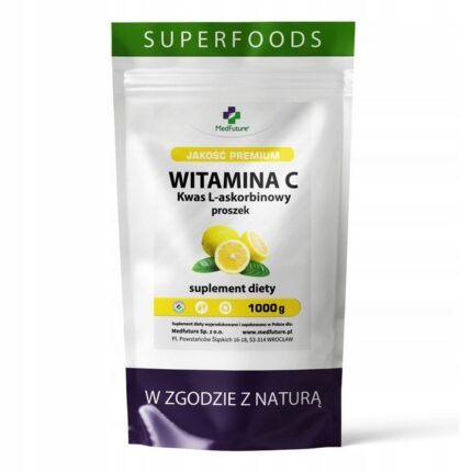 MedFuture Vitamin C L-Ascorbic Acid 1 kg (Pool Use)