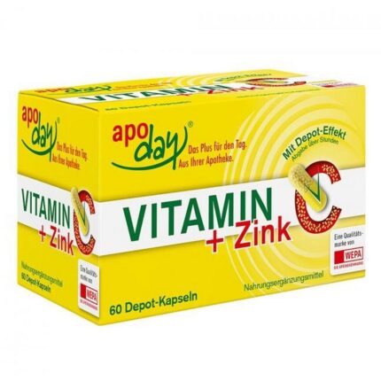 Vitamin C + Zinc depot capsules 60 pcs