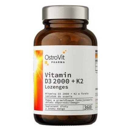 OstroVit Vitamin D3 2000 + K2 Lozenges, 360 Tablets