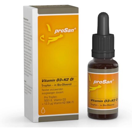 Vitamin D3 + K2 Oil Drops 20 ml