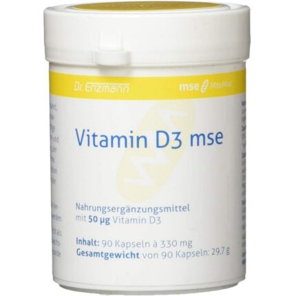 Vitamin D3 MSE Tablets 90 pcs