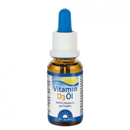 Dr. Jacob's Vitamin D3 oil drops 20 ml
