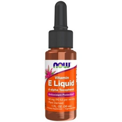 NOW Foods Vitamin E Natural Liquid, 59 ml