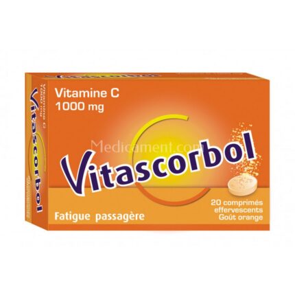 Vitascorbol 1G Effervescent Tablets, 20 pcs